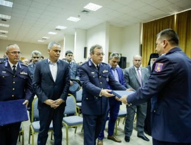 Αμηχανία και σιωπή περί ευθυνών στην τελετή παράδοσης-παραλαβής του Πυροσβεστικού Σώματος (βίντεο)